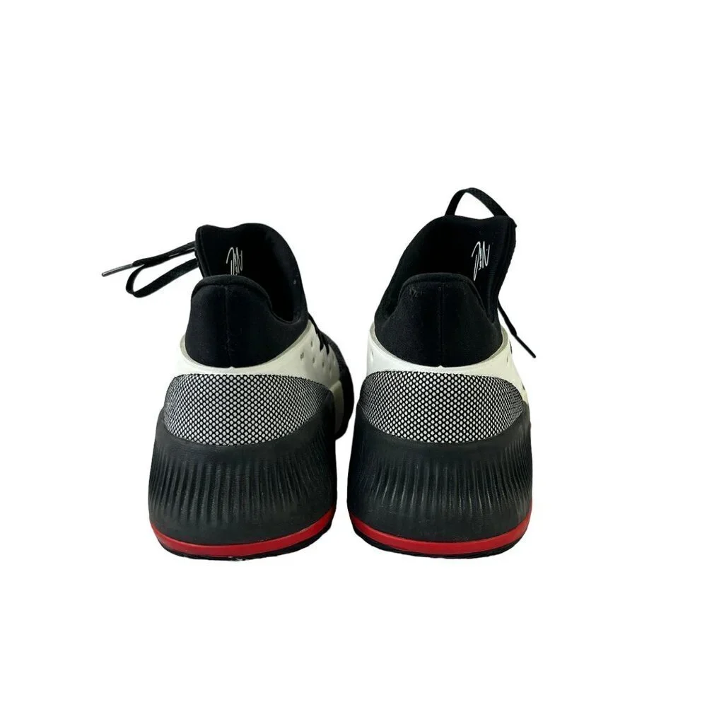 Adidas Men's Black & White High Top